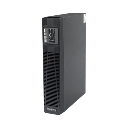 UPS de 1000VA/900W / Topología On-Line Doble Conversión / Entrada y Salida de 120 Vca / Clavija de Entrada NEMA 5-20P / Pantalla LCD Configurable / Formato Rack/Torre / 8 Salidas