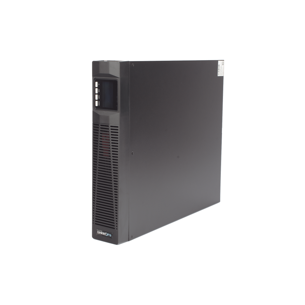 UPS de 2000VA/1800W / Topología On-Line Doble Conversión / Entrada y Salida de 120 Vca / Clavija de Entrada NEMA 5-20P / Pantalla LCD Configurable / Formato Rack/Torre