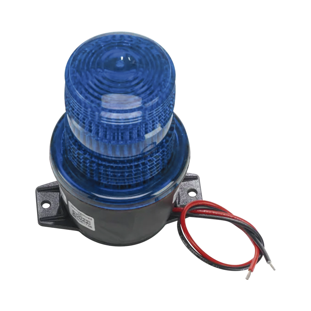 Luz de advertencia LED serie Streamline, 120 Vca, montaje tipo T, azul