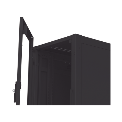 Gabinete Profesional para Telecomunicaciones de 24UR, 600 mm de Ancho x 1000 mm de Profundidad, Se envía el Gabinete Armado.