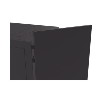 Gabinete Profesional para Telecomunicaciones de 24UR, 600 mm de Ancho x 1000 mm de Profundidad, Se envía el Gabinete Armado.