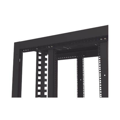 Gabinete para Telecomunicaciones Rack Estándar de 19", 42UR, 600 mm Ancho x 1000 mm Profundidad. Fabricado en Acero, Se envía el Gabinete Armado.