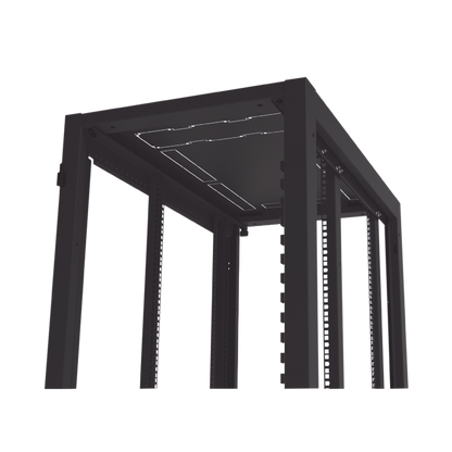 Gabinete para Telecomunicaciones Rack Estándar de 19", 42UR, 600 mm Ancho x 1000 mm Profundidad. Fabricado en Acero, Se envía el Gabinete Armado.