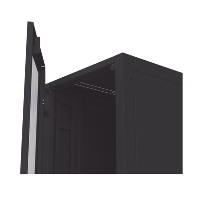 Gabinete para Telecomunicaciones Rack Estándar de 19", 42UR, 600 mm Ancho x 1000 mm Profundidad. Fabricado en Acero, Se envía el Gabinete Armado.