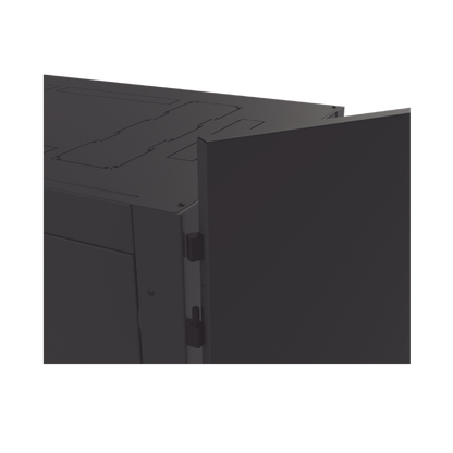 Gabinete para Telecomunicaciones Rack Estándar de 19", 42UR, 600 mm Ancho x 1000 mm Profundidad. Fabricado en Acero, Se envía el Gabinete Armado.