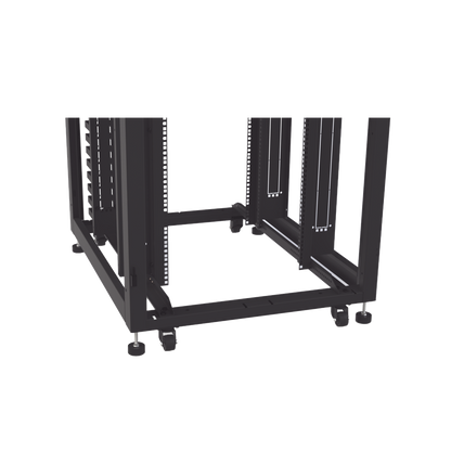 Gabinete para Telecomunicaciones Rack Estándar de 19", 42UR, 800 mm Ancho x 1000 mm Profundidad. Fabricado en Acero, Se envía el Gabinete Armado.