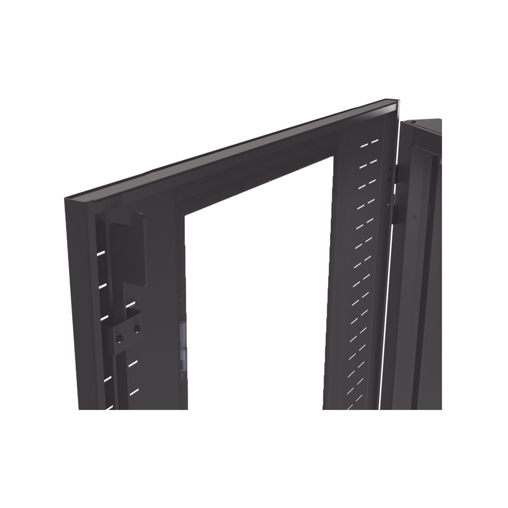 Gabinete para Telecomunicaciones Rack Estándar de 19", 42UR, 800 mm Ancho x 1000 mm Profundidad. Fabricado en Acero, Se envía el Gabinete Armado.