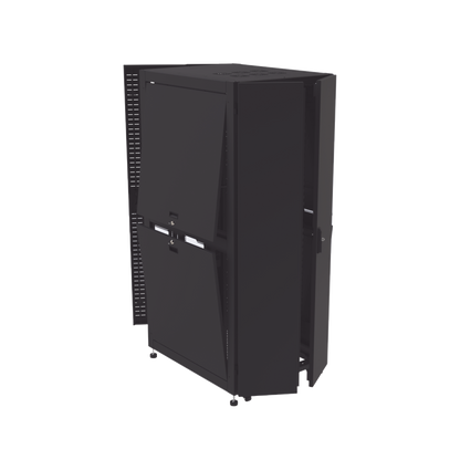 Gabinete para Telecomunicaciones Rack Estándar de 19", 42UR, 800 mm Ancho x 1000 mm Profundidad. Fabricado en Acero, Se envía el Gabinete Armado.
