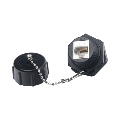 Jack Industrial RJ45 Categoría 6 Blindado, IP67 (Waterproof)