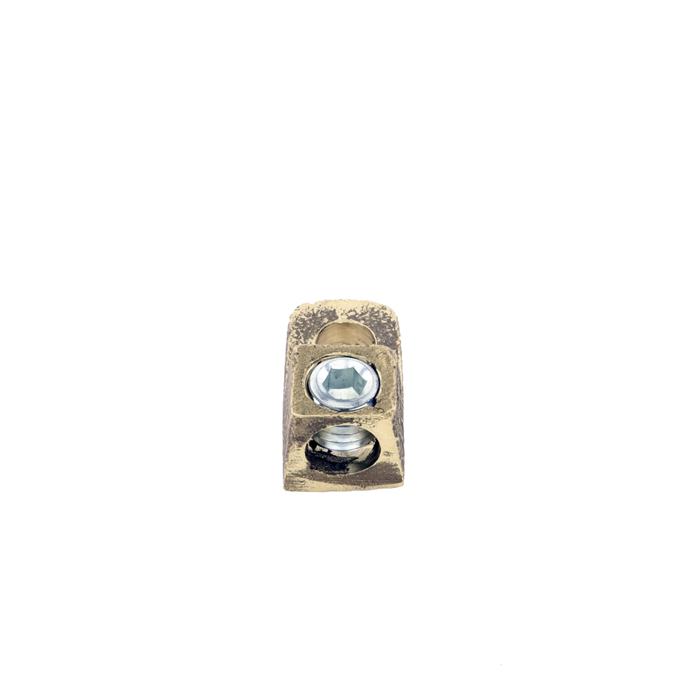 Conector Bornes a Cable / Bronce 100% / Borne 3/8 in / Cable 4-2/0 AWG / Sin Soldadura Exotérmica