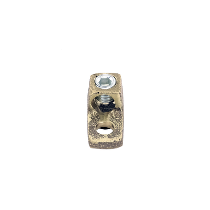 Conector Bornes a Cable / Bronce 100% / Borne 3/8 in / Cable 4-2/0 AWG / Sin Soldadura Exotérmica