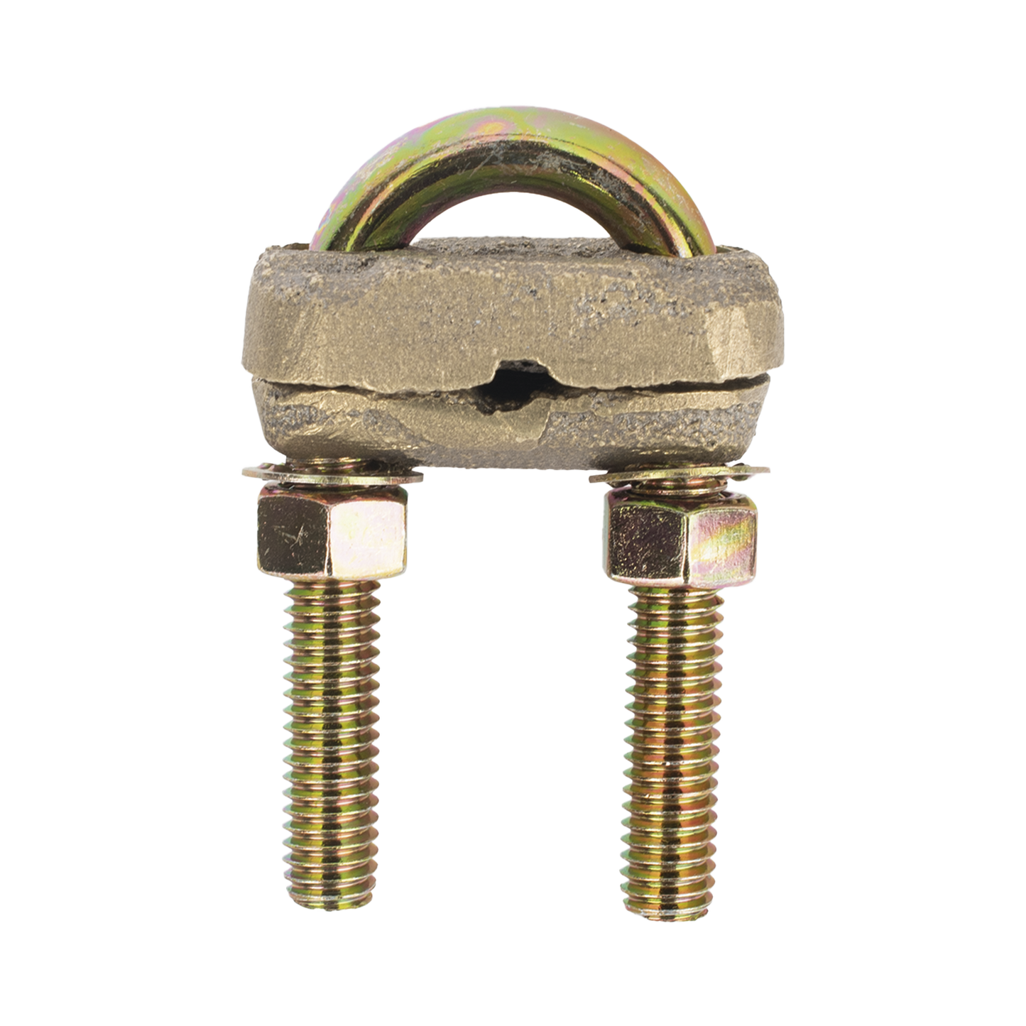 Conector Tipo Perro para Varilla 5/8" a Cable Calibre 4  a 2/0 AWG