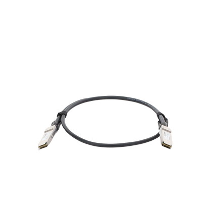 Cable DAC QSFP+ de 40 Gbps a 40 Gbps / Passive Direct Attach Copper Twinax Cable / Longitud: 1 metros