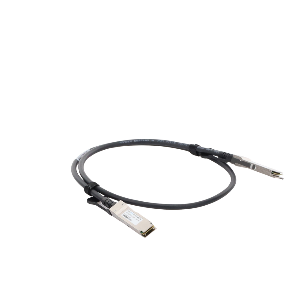 Cable DAC QSFP+ de 40 Gbps a 40 Gbps / Passive Direct Attach Copper Twinax Cable / Longitud: 1 metros