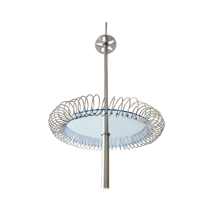 Pararrayos Dipolo Corona / Aluminio / Radio Protección 72° / 1.7 m (5.6 ft) / Efecto Ionización