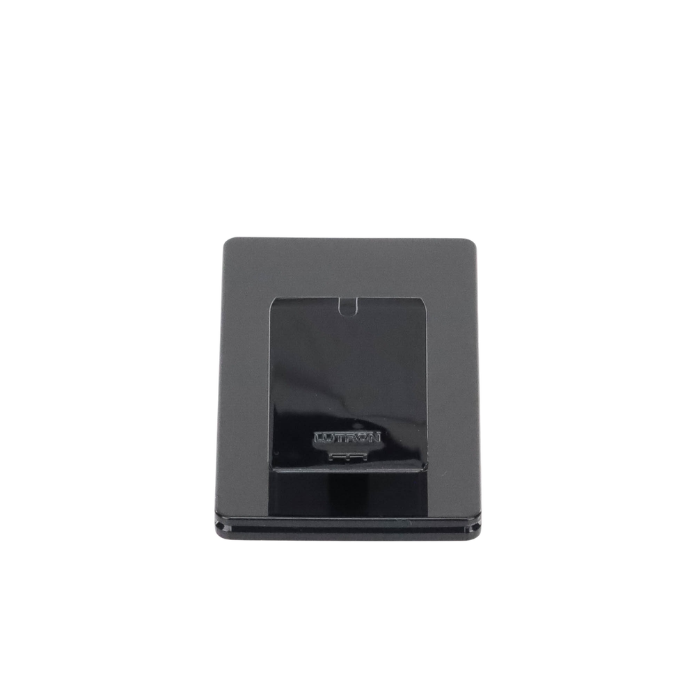 Base de mesa para un control remoto inalámbrico LUTRON. Con goma para evitar deslizamiento.