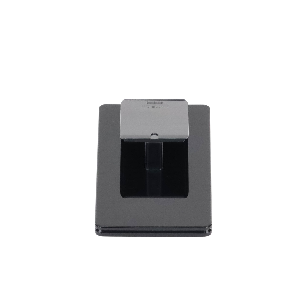 Base de mesa para un control remoto inalámbrico LUTRON. Con goma para evitar deslizamiento.