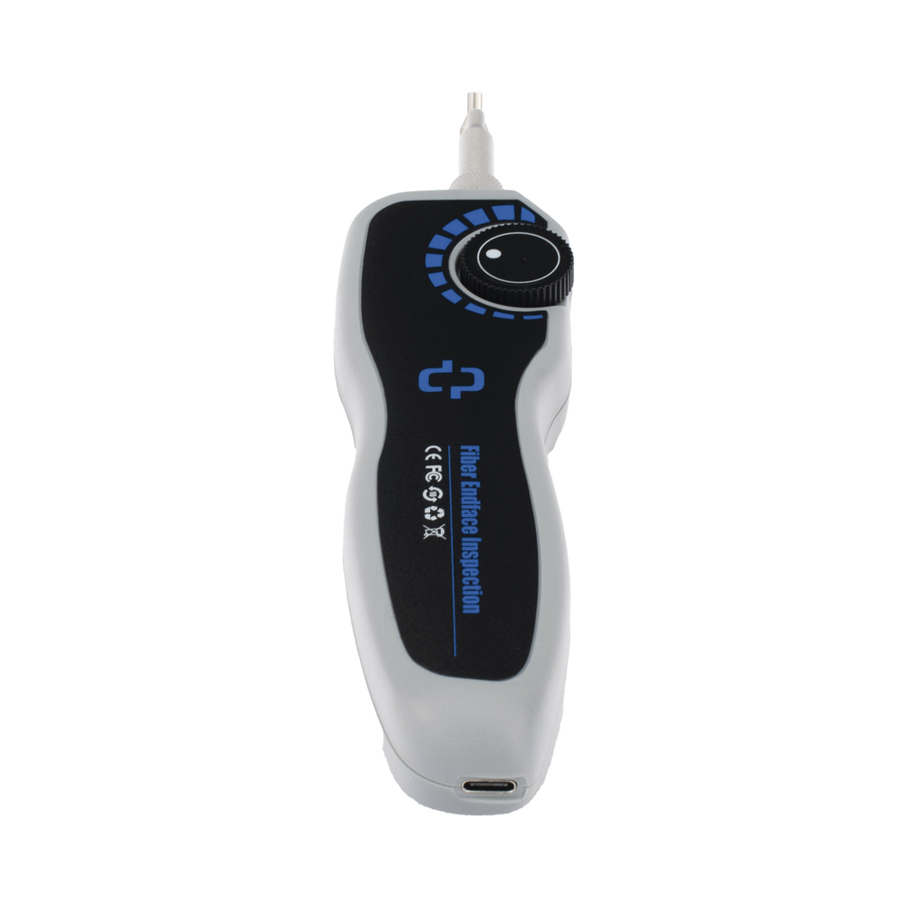 Microscopio para Inspección de Conectores de Fibra Óptica