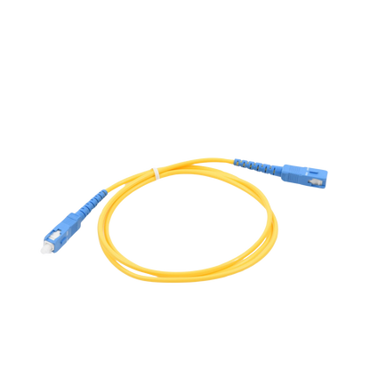 Jumper de Fibra Óptica Monomodo SC/SC Simplex de 1 Metro (3.28 Pies)