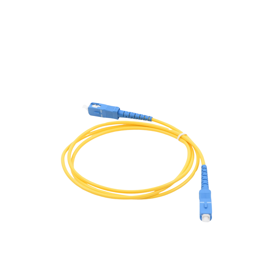 Jumper de Fibra Óptica Monomodo SC/SC Simplex de 1 Metro (3.28 Pies)
