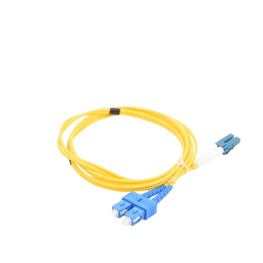 Jumper de Fibra Óptica Monomodo LC/SC Duplex de 1 Metro (3.28 Pies)