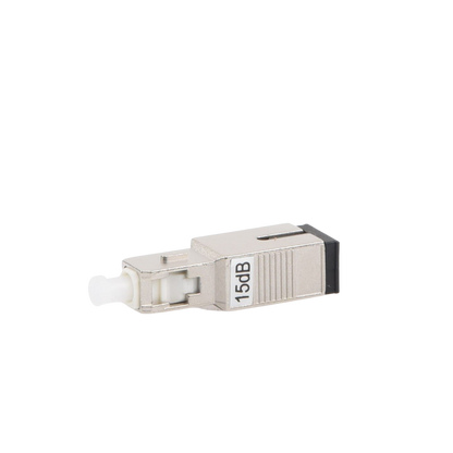 Atenuador Óptico Macho-Hembra con Conector SC/UPC de 15dB para Fibra Monomodo