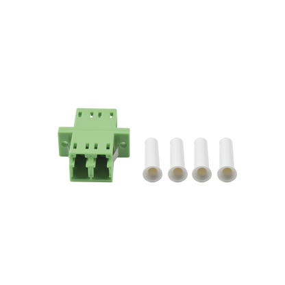 Módulo Acoplador de Fibra Óptica Duplex LC/APC a LC/APC Compatible con Fibra Monomodo