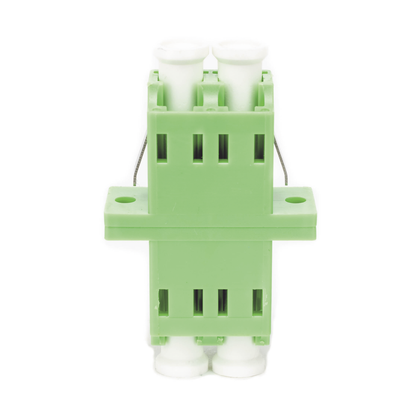 Módulo Acoplador de Fibra Óptica Duplex LC/APC a LC/APC Compatible con Fibra Monomodo
