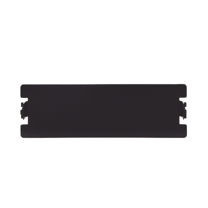 Placa Ciega Color Negro para Distribuidor de Fibra Óptica LP-ODF-8024