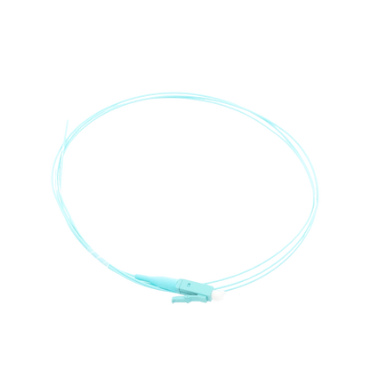 Pigtail de Fibra Óptica Monomodo LC/APC, Simplex de 1 Metro (3.28 Pies)