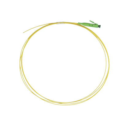 Pigtail de Fibra Óptica Monomodo LC/APC, Simplex de 1 Metro (3.28 Pies)