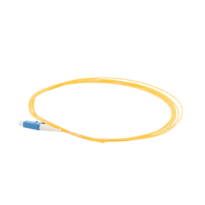 Pigtail de Fibra Óptica Monomodo LC/UPC, Simplex de 2 Metros (6.56 Pies)
