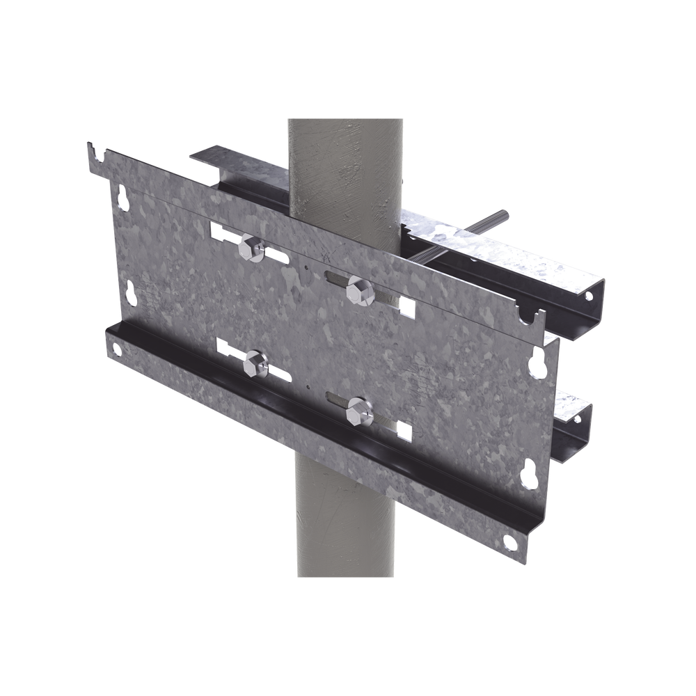 Herraje para Fijación a Pared, Torre o Poste compatible con LP-FORTE-09U-R3.