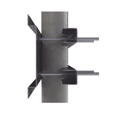 Herraje para Fijación a Pared, Torre o Poste compatible con LP-FORTE-09U-R3.