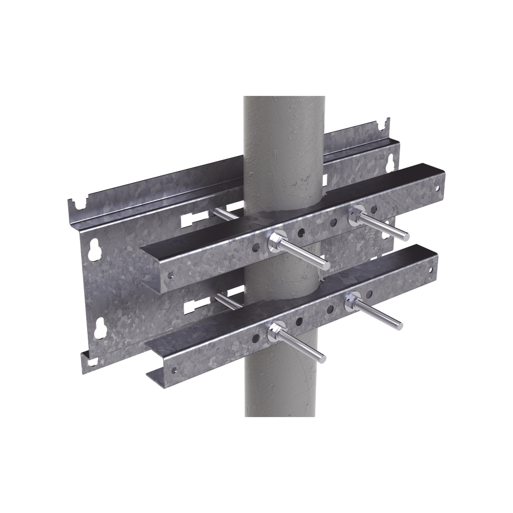 Herraje para Fijación a Pared, Torre o Poste compatible con LP-FORTE-09U-R3.