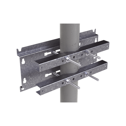 Herraje para Fijación a Pared, Torre o Poste compatible con LP-FORTE-09U-R3.