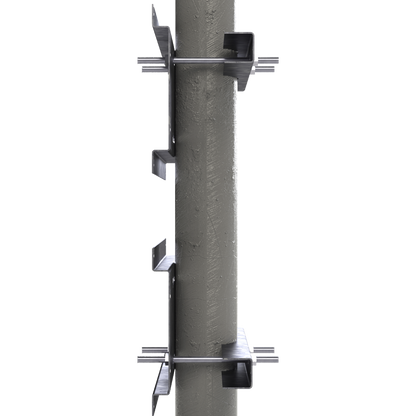 Herraje para Fijación a Pared, Torre o Poste compatible con LP-FORTE-16UR3 y LP-FORTE-24U-R3