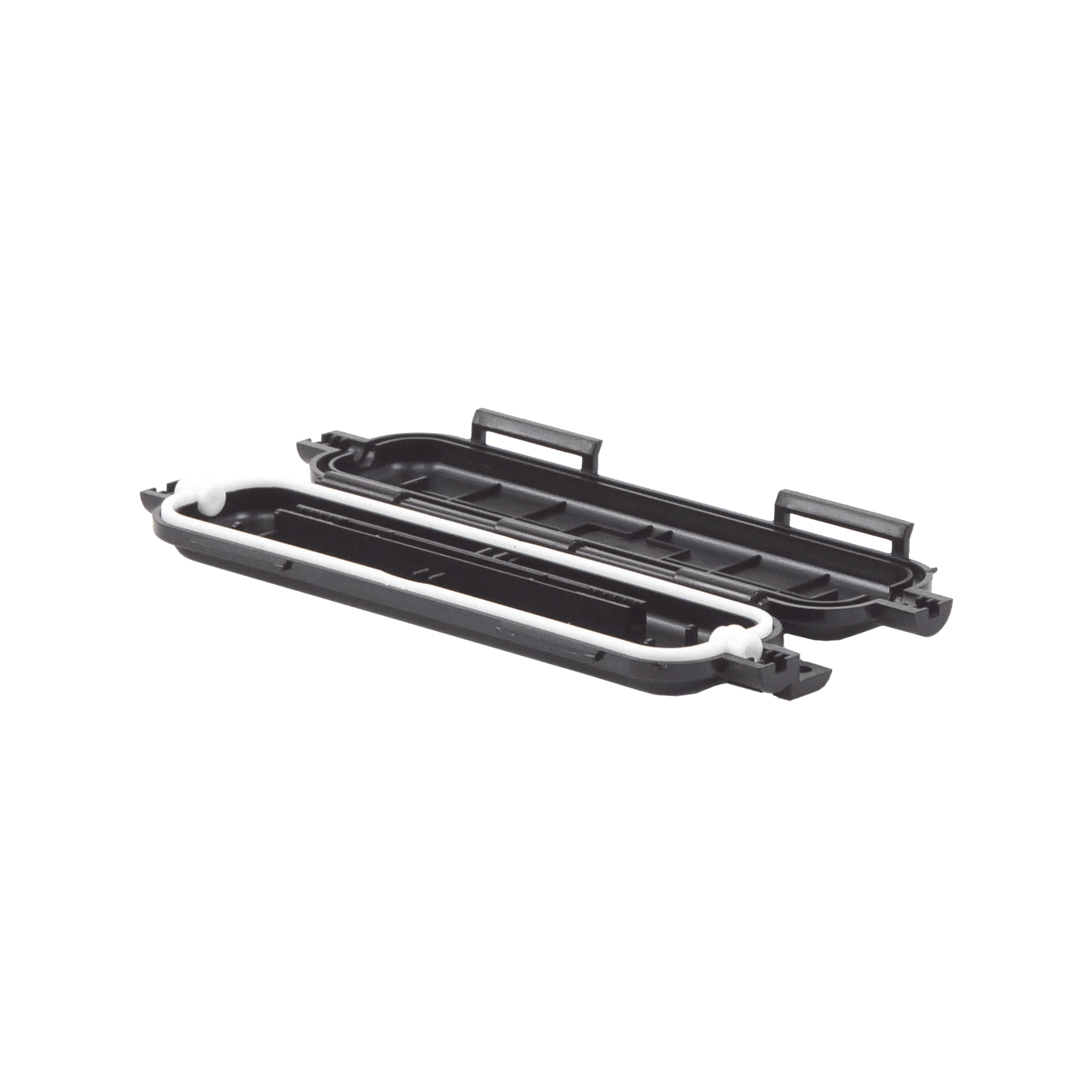 Mini caja para exterior con protección IP65 para uso con mangas de empalme, para protección de empalmes, Incluye una manga