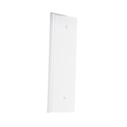 Placa de Pared Ciega Universal, Color Blanco