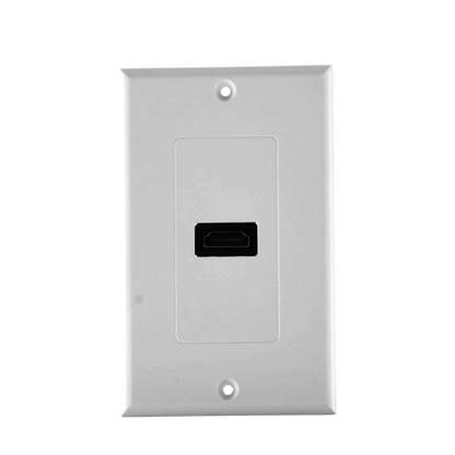Placa de Pared 1 Puerto HDMI Hembra a Hembra