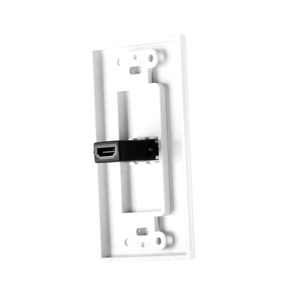Placa de Pared 1 Puerto HDMI Hembra a Hembra