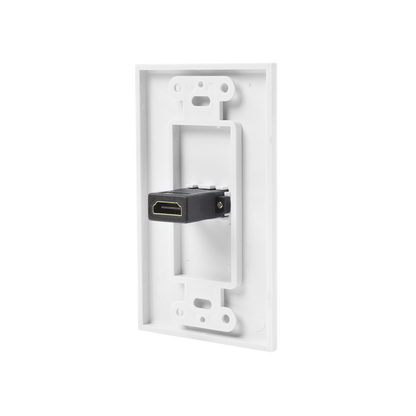Placa de Pared 1 Puerto HDMI Hembra a Hembra