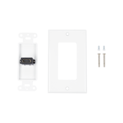 Placa de Pared 1 Puerto HDMI Hembra a Hembra