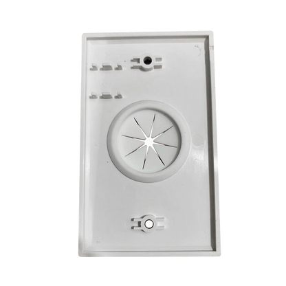 Placa de Pared, con Orificio y Grommet, Ideal para Pasar Cables