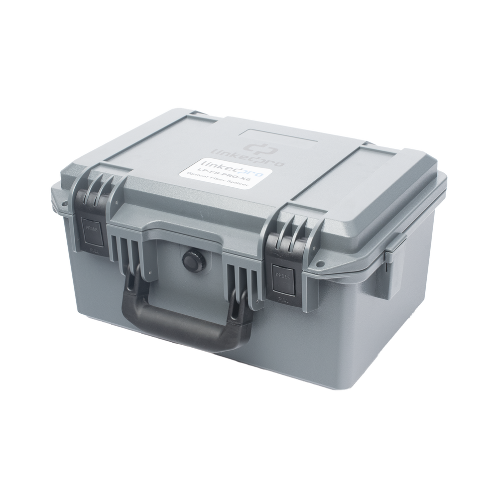 Fusionadora de Fibra Óptica Multimodo y Monomodo / Alineación por Núcleo / 6 Motores para Mejor Precisión en el Empalme / Capacitación Remota Gratuita