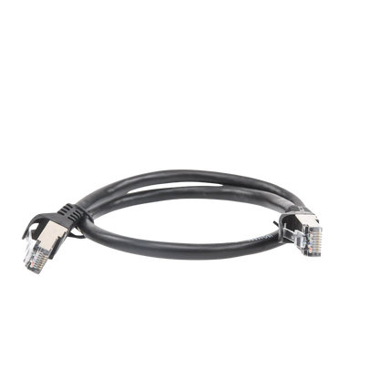 Cable de Parcheo FTP Cat6 - 0.5 Metros (1.64 Pies) - Negro