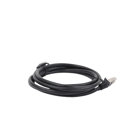Cable de Parcheo FTP Cat6 - 2.0 Metros (6.56 Pies) - Negro