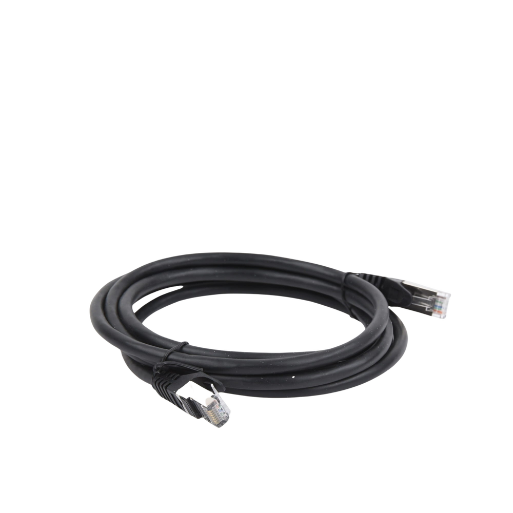 Cable de Parcheo FTP Cat6 - 2.0 Metros (6.56 Pies) - Negro