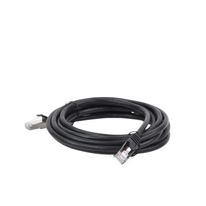 Cable de Parcheo FTP Cat6 - 3.0 Metros (9.84 Pies) - Negro