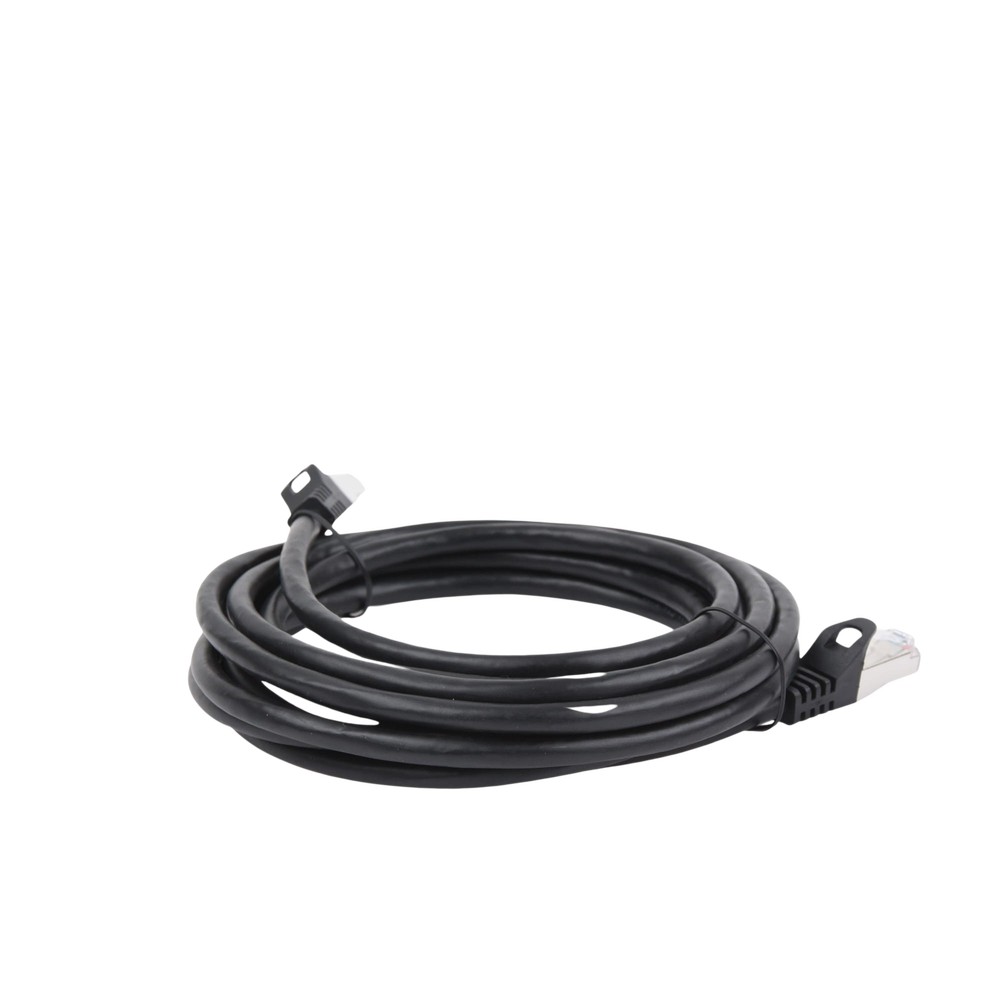 Cable de Parcheo FTP Cat6 - 3.0 Metros (9.84 Pies) - Negro